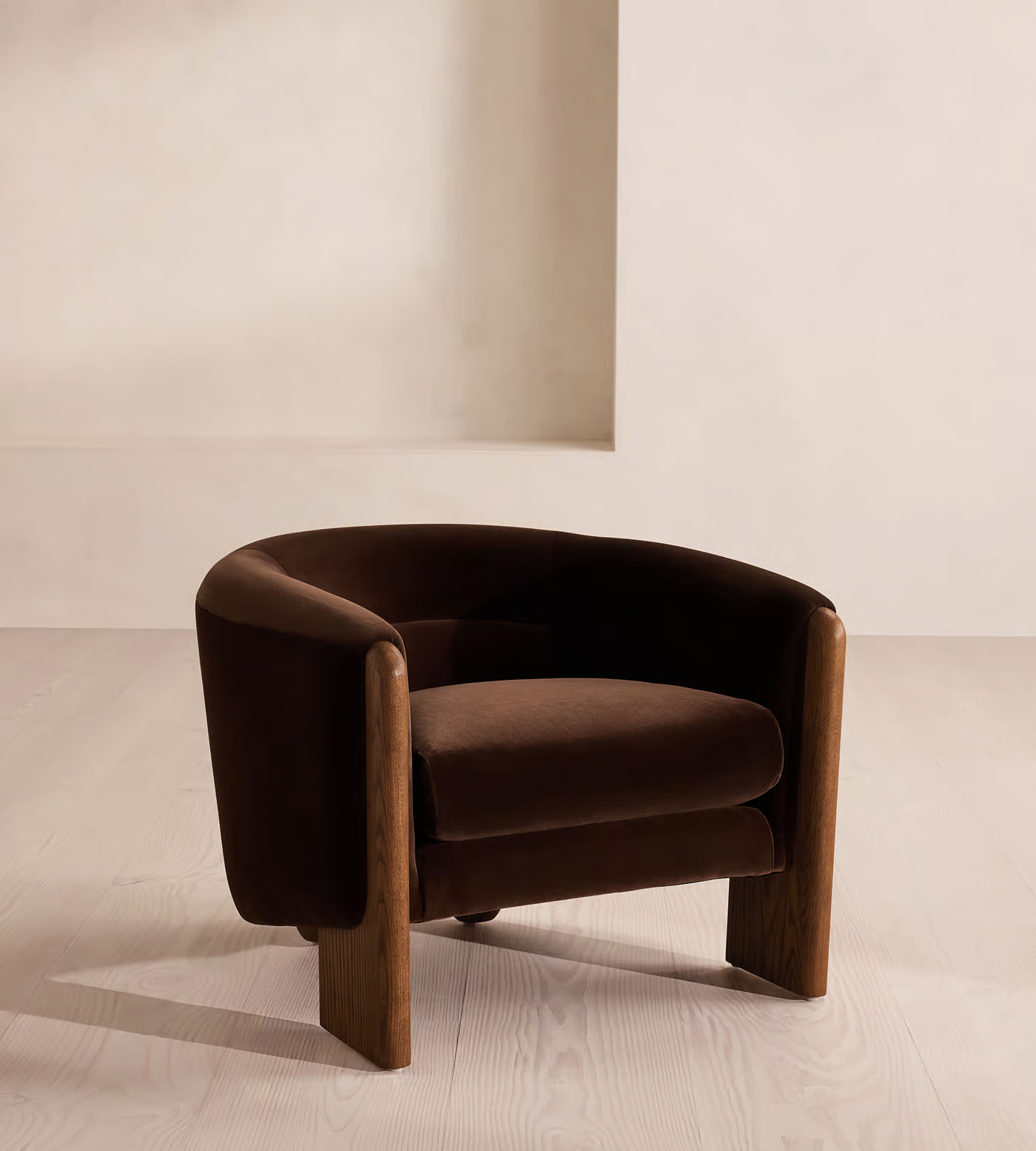 Winnie Armchair, Velvet by Soho Home